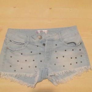 Blue Jean shorts